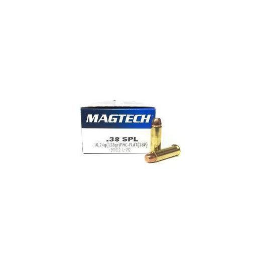 Magtech 38 Spec FMJ Flat 10,24g 158gr