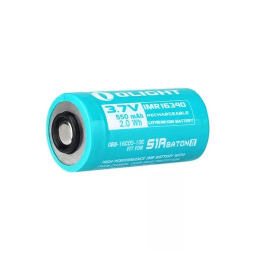 Olight RCR123  Litium-ion akkumlátor 550 mAh 3,7V